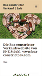 Mobile Screenshot of boa-constrictor.com